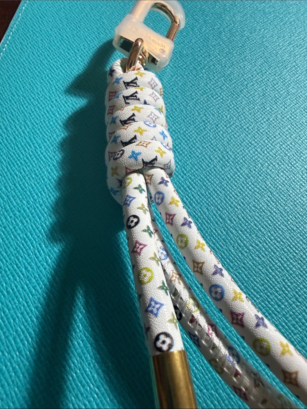 Multicolor Rope Bag Charm - Picture 3 of 3